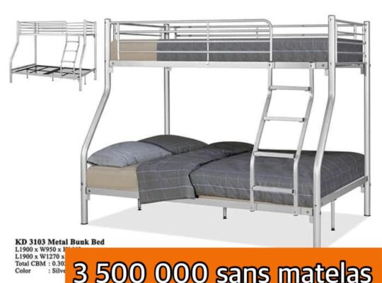 Lits superposés pour enfants disponibles à matoto