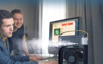 VENTILATEUR HUMIDIFICATEUR