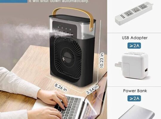 VENTILATEUR HUMIDIFICATEUR
