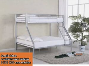 Lit superposé pour enfants disponible à matoto cor